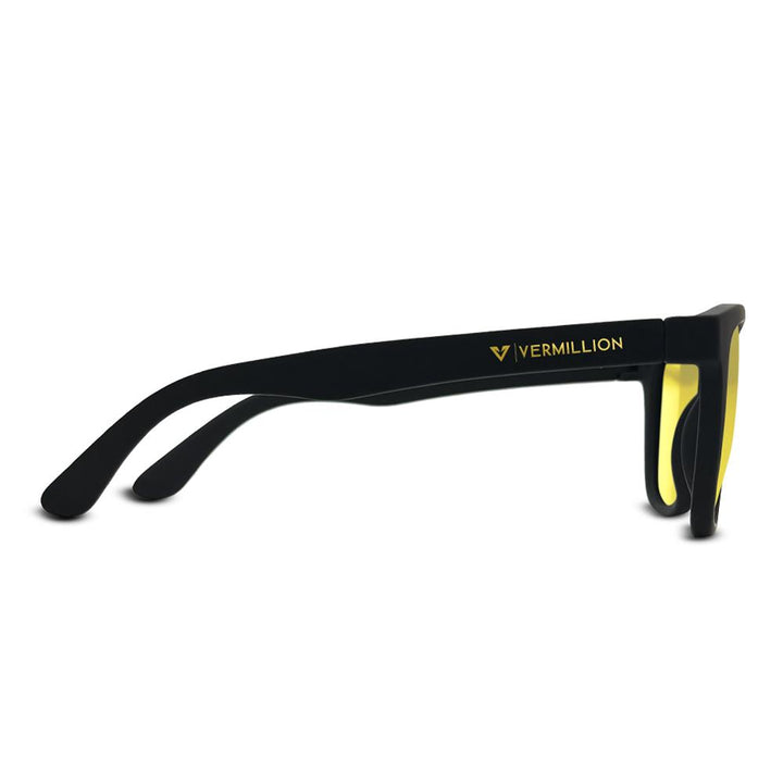 Vermillion Endy Sunglasses - Connor Fields Signature - Black/Gold
