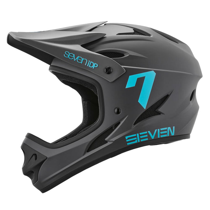 Seven iDP M1 2025 Youth Race Helmet - Matt Dark Grey