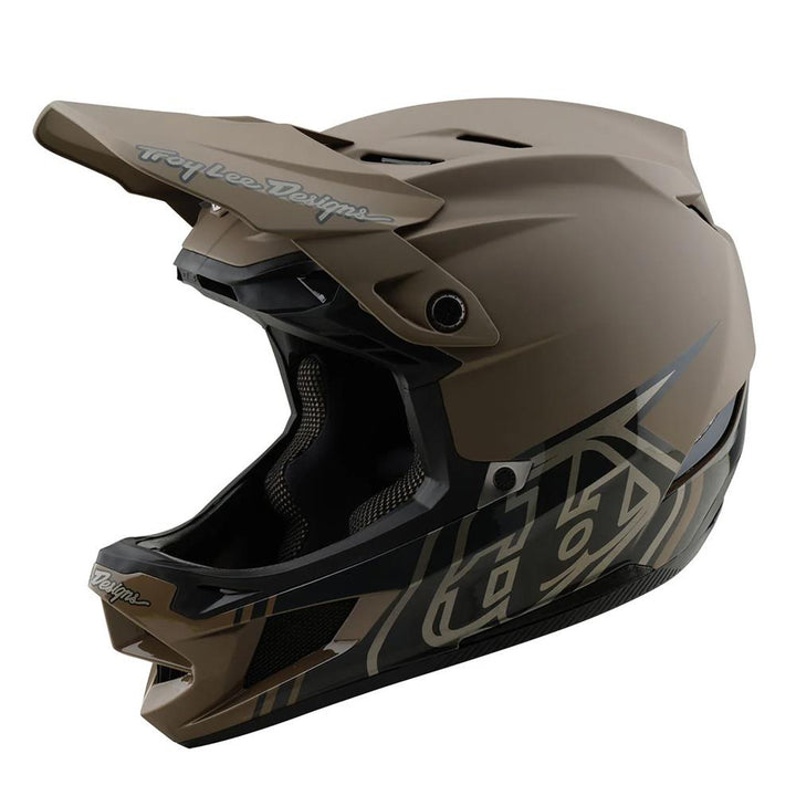 Troy Lee D4 Composite MIPS Race Helmet - Stealth Caper