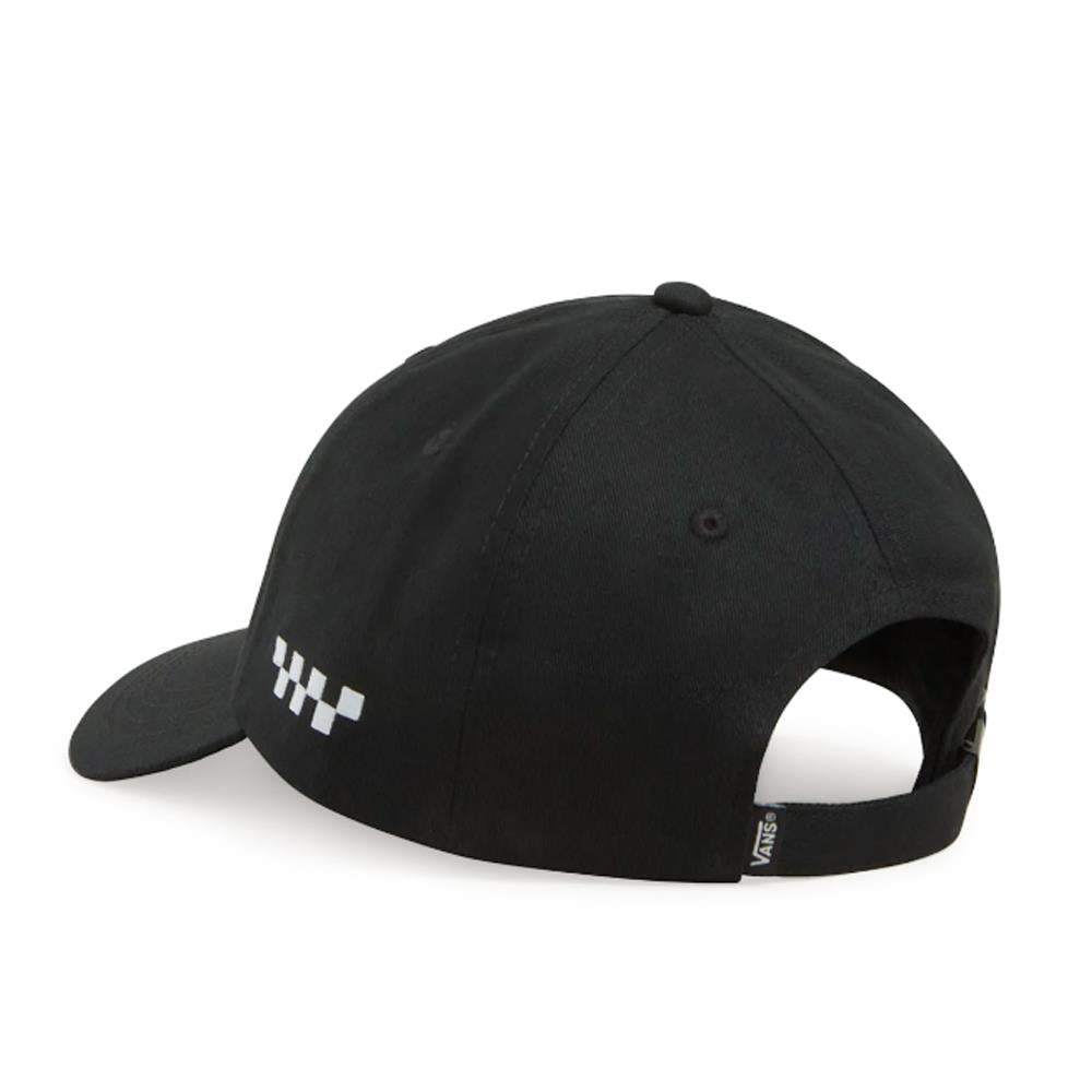 Vans Check Side Curved Bill Jockey Cap - Black