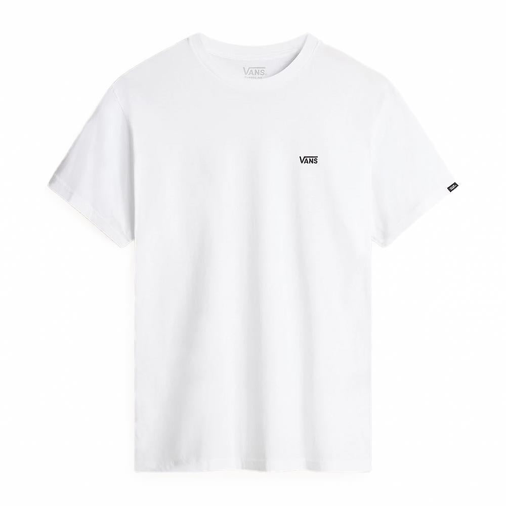 Vans Left Chest Logo T-shirt - White/Black