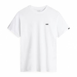 Vans Linke Brust -Logo -T -Shirt - White/Black