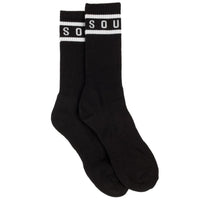 Source Chaussettes Crew Adultes - Noir