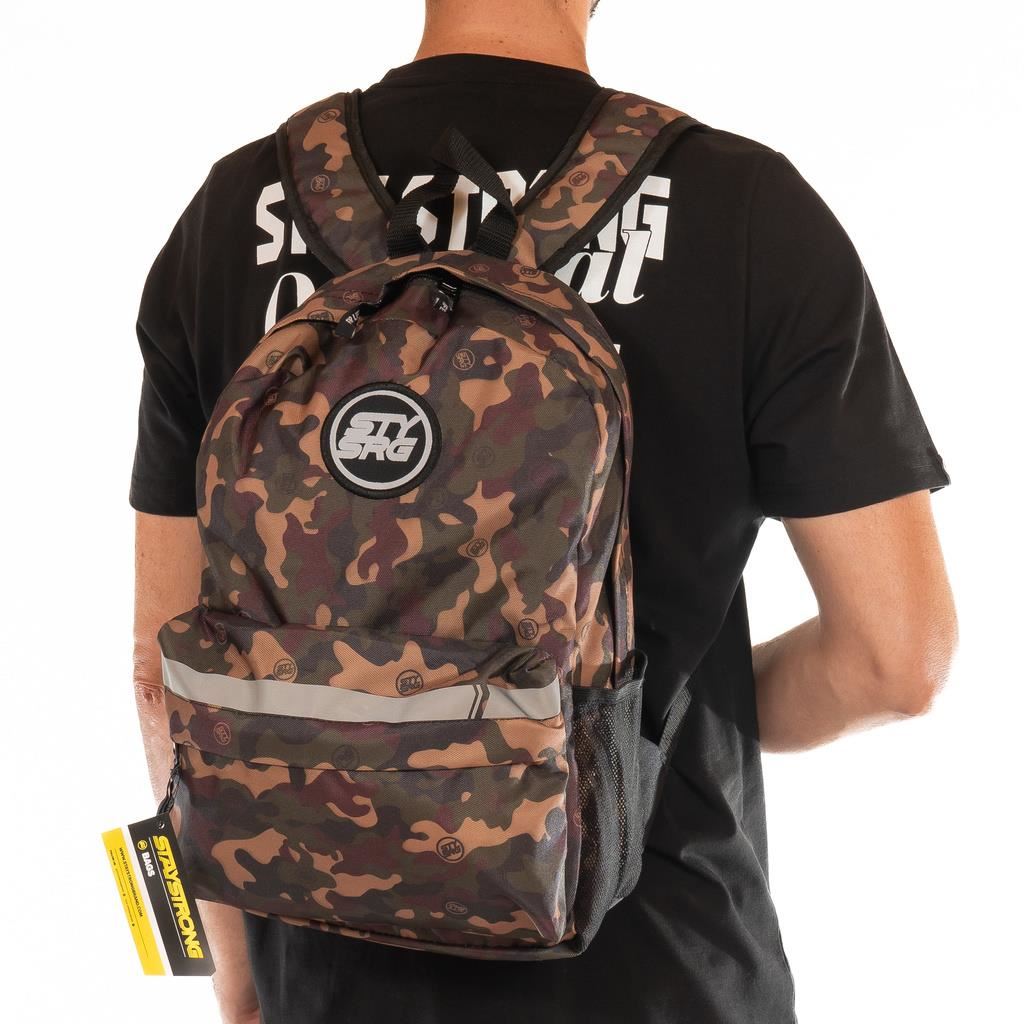 Stay Strong V3 Icon mochila - Green Camo