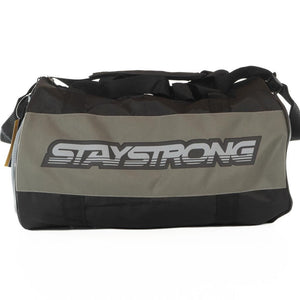 Stay Strong Word Duffle Bolsa - Black