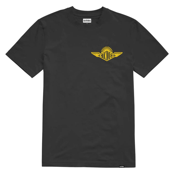 Etnies Wings T-Shirt - Schwarz/Gelb