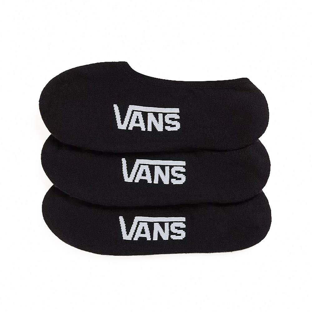 Vans Classic No Show Socks 3-Pack - Black