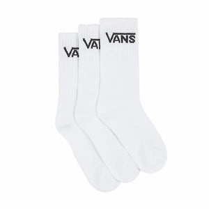 Vans Classic Crew Socks 3-Pack - White