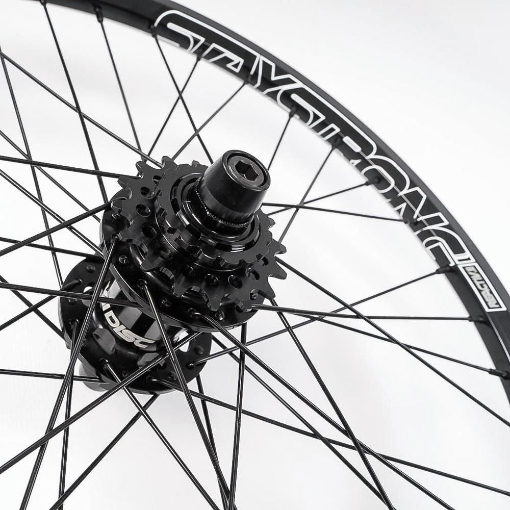 Stay Strong Reactiv 2 20" Disc Race Wheelset - Black/ 1.5"