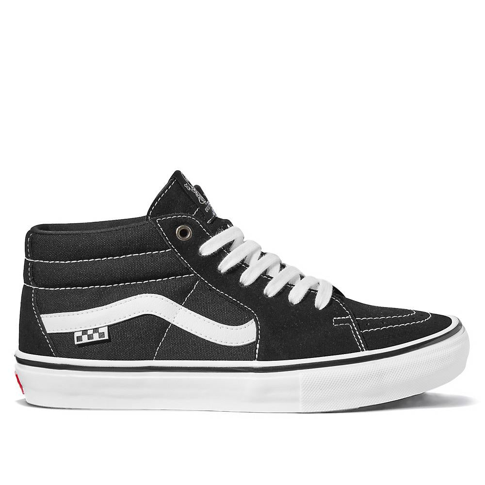 Vans Skate Grosso Mid - Black/White | Source BMX - EU