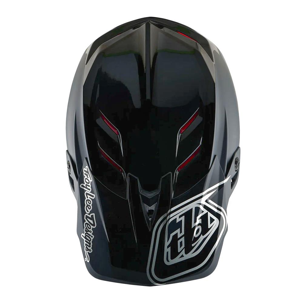 Troy Lee D4 Polyacrylate MIPS Race Helmet - Shadow Black