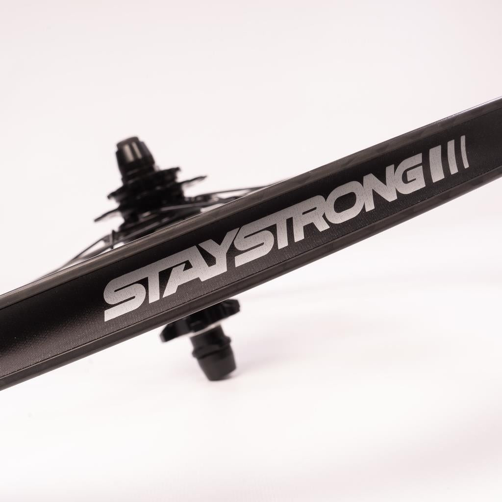 Stay Strong Carbon DVSN V3 20" Disc Jeu de Roue de Course - Carbon/ 1-1/8"