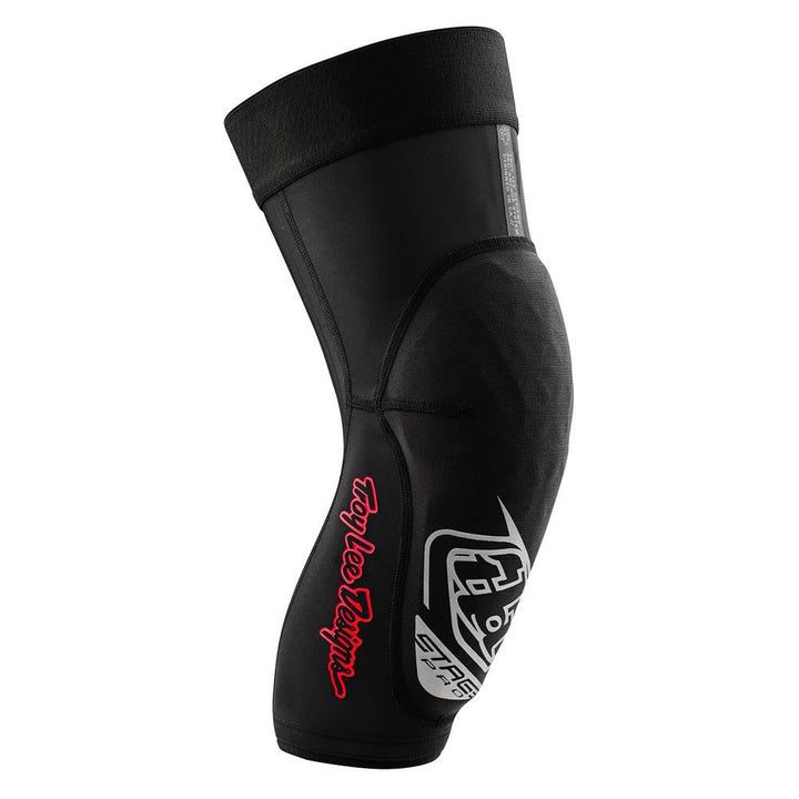 Troy Lee Stage Pro Knee Guards - Solid Black