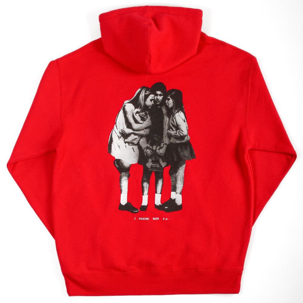 FA Hate FA Hoodie - Red