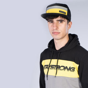 Stay Strong Block Snapback - Black/Yellow