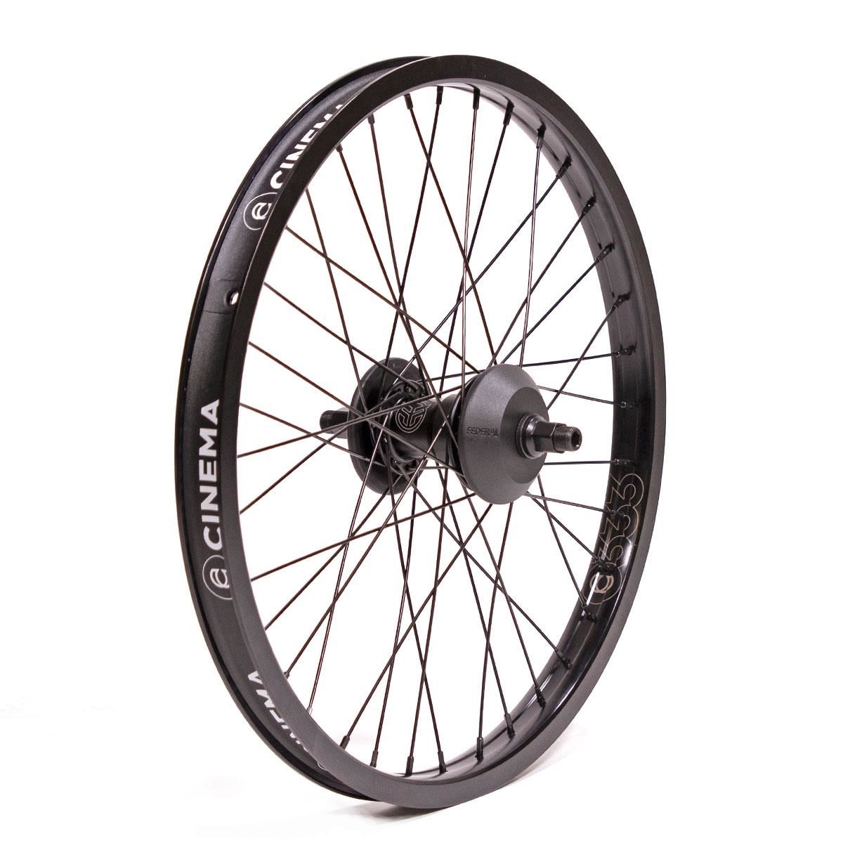 Federal Motion / Cinema 333 Freecoaster Rueda Trasera Personalizado - RHD/Black