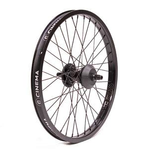 Federal Motion / Cinema 333 Custom Rear Freecoaster Wheel - RHD/Black