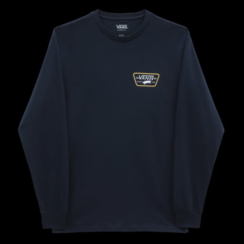 Vans Full Patch Back Langarm T -Shirt - Marine/Samoan Sunne