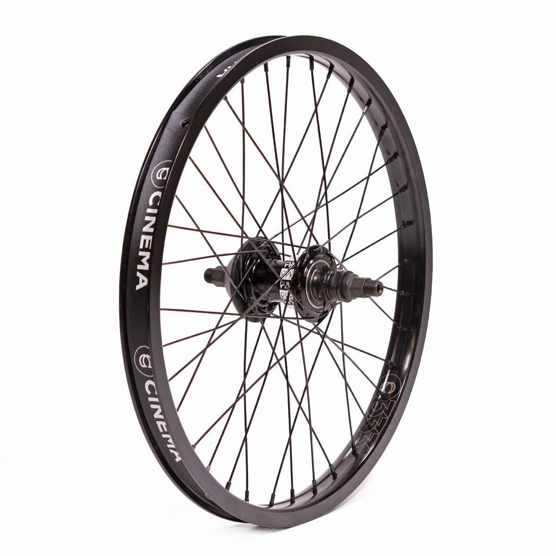 Cult Crew / Black Cinema 333 Custom Rear Freecoaster Wheel- RHD/Black