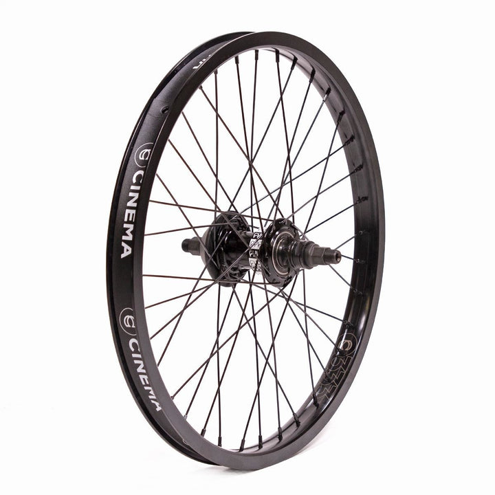 Cult Crew / Black Cinema 333 Custom Rear Freecoaster Wheel- RHD/Black