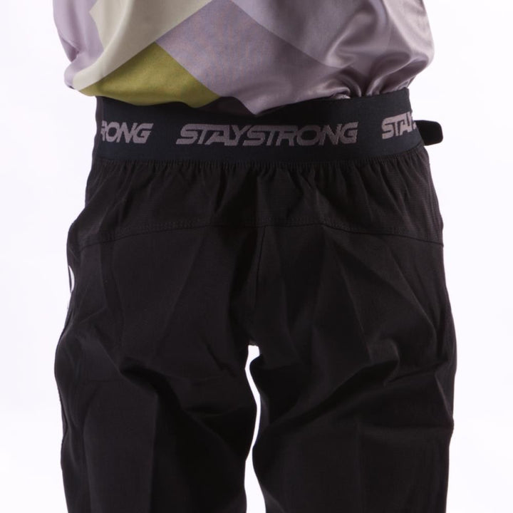 Stay Strong Youth V2 Race Pants - Black/White