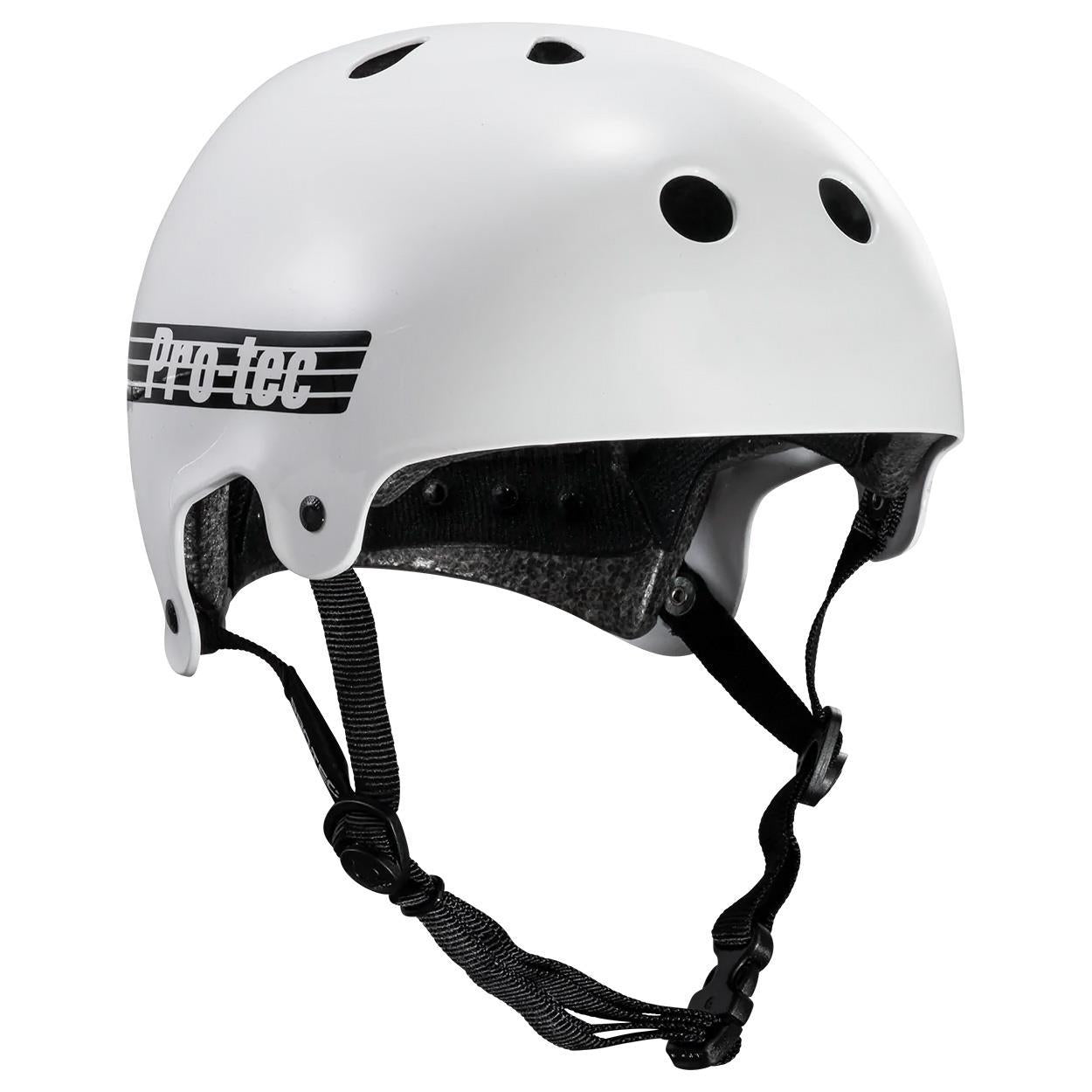 Pro-Tec Old School Helm - Gloss White