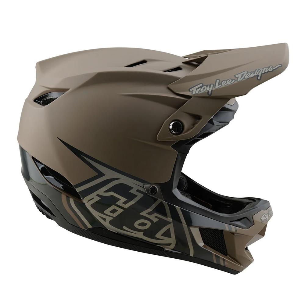 Troy Lee D4 Composite MIPS Race Helmet - Stealth Caper