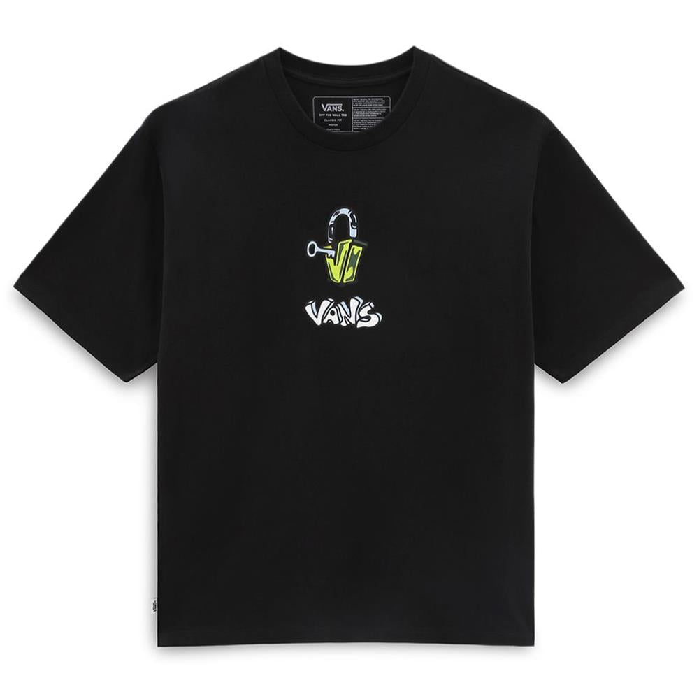 Vans Off The Wall Graphic Loose T-Shirt - Black