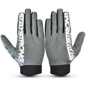 Stay Strong Icon Line Gloves - Teal