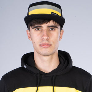 Stay Strong Block Snapback - Black/Yellow