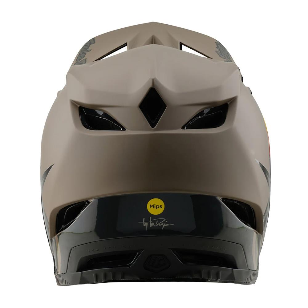 Troy Lee D4 Composite MIPS Race Helmet - Stealth Caper