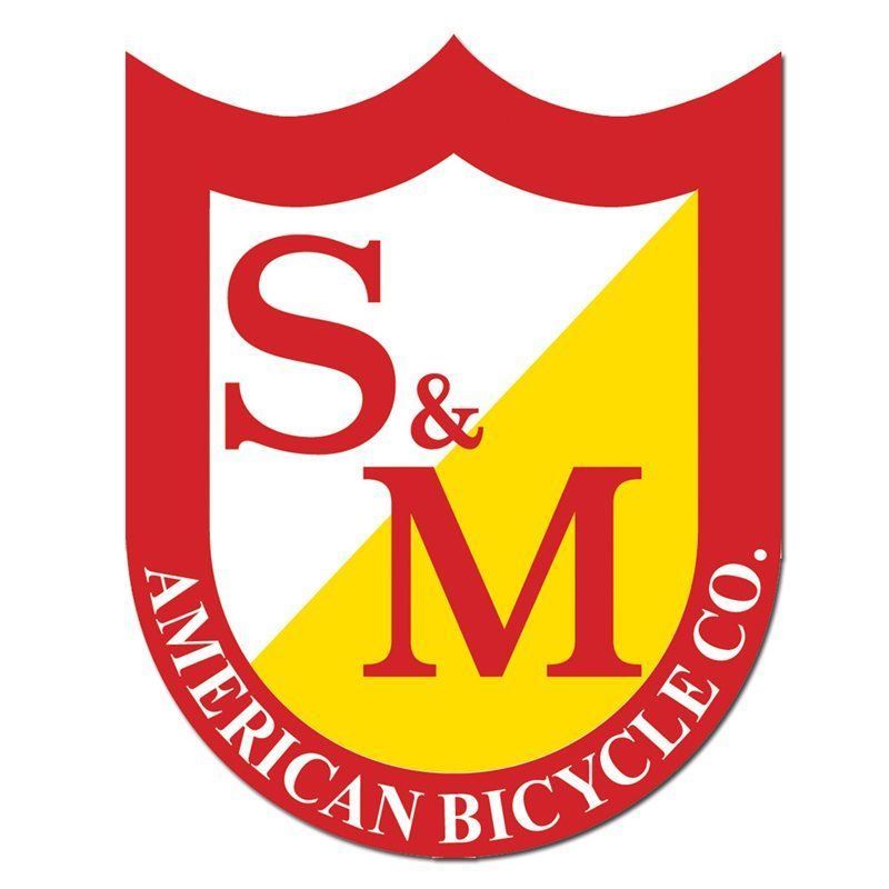 S&M Big Shield Sticker