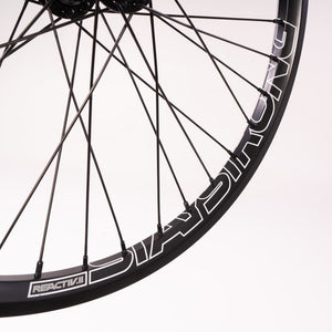 Stay Strong Reactiv 2 20" Disc Race Wheelset - Black/ 1.75"