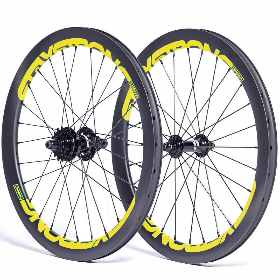 Stay Strong Carbon Reactiv 2 20" Expert Disc Race Wheelset - Carbon/ 1-3/8"