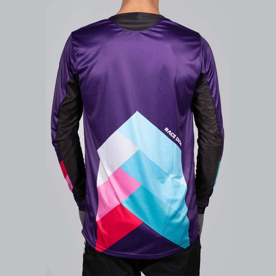 Stay Strong Chevron Race Jersey - Purple