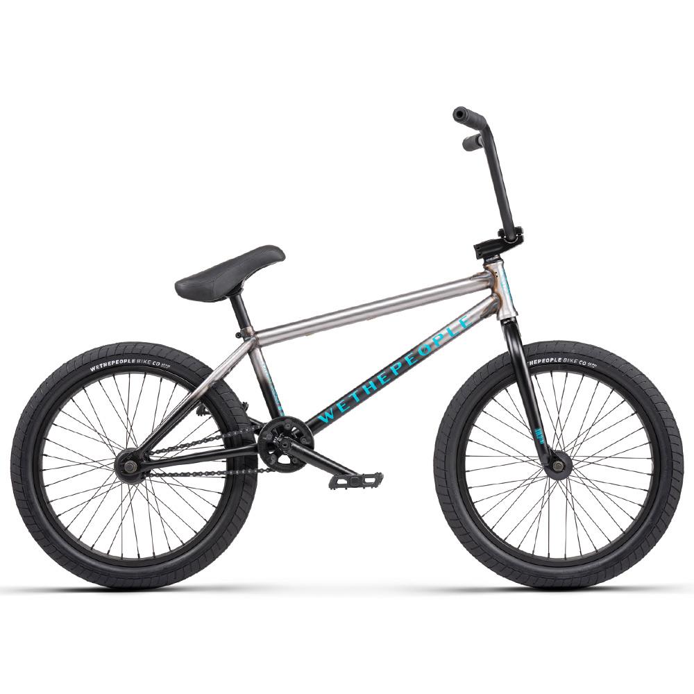 Wethepeople Justice 2023 BMX Bicicleta - Negro/ Fade Raw/ 20.75 "