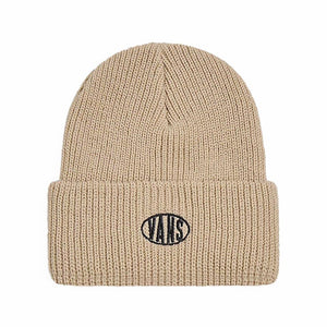 Vans Spray On Cuff Beanie - Oatmeal