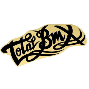 Total BMX Large Logo Sticker - Black