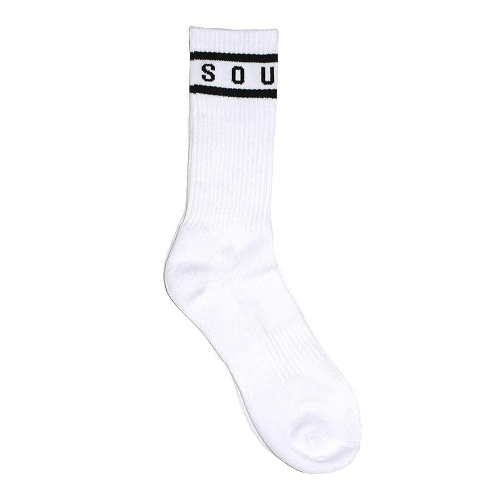 Source Adult Crew Socks - White