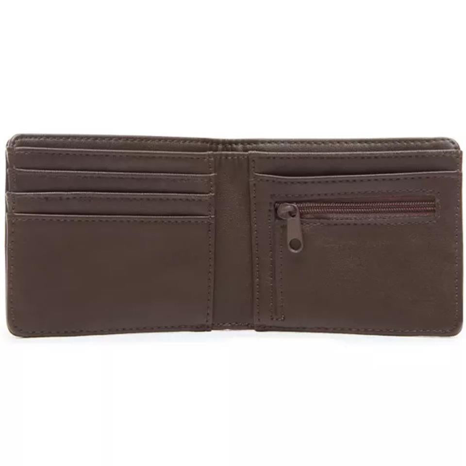 Vans Dropped V Bifold Wallet - Dark Brown