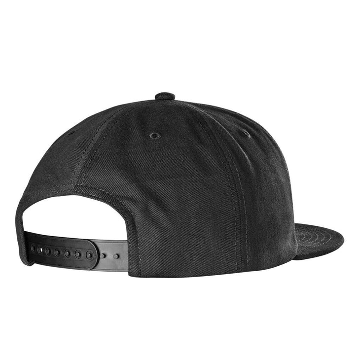 Etnies Icon Embroidery Snapback Cap - Black