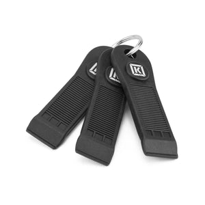 Kink Tire Levers With Key Ring - Black