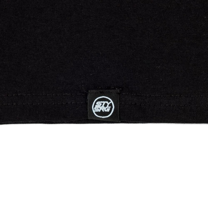 Stay Strong Scribble Long Sleeve Maglietta - Black