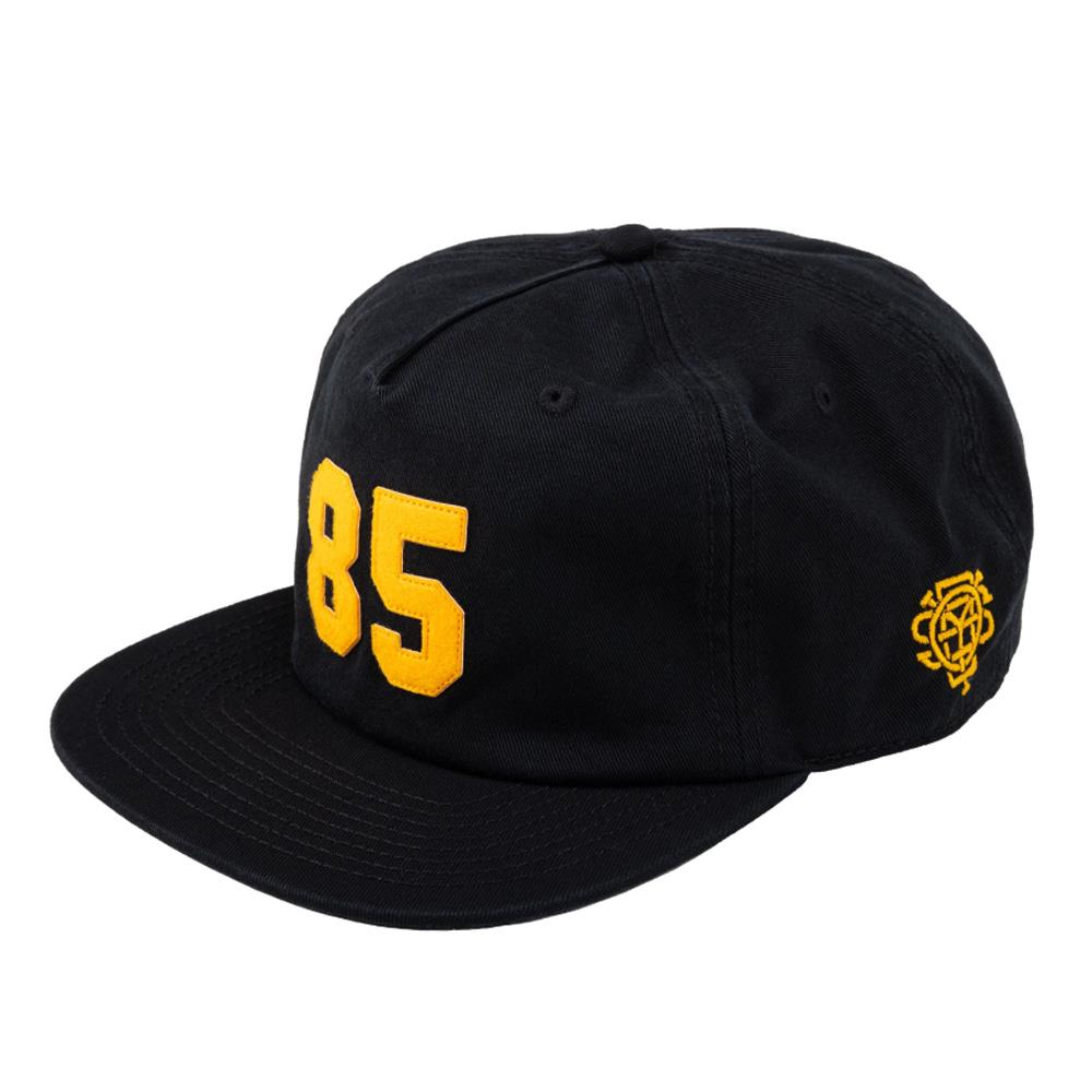 Odyssey '85 5 Panel hat - Black/Golden Rod