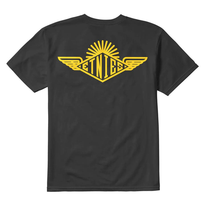 Etnies Wings T-Shirt - Schwarz/Gelb