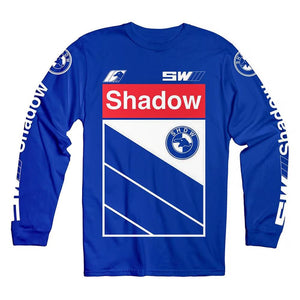 Shadow DTM Langarm T -Shirt - Royal Blue