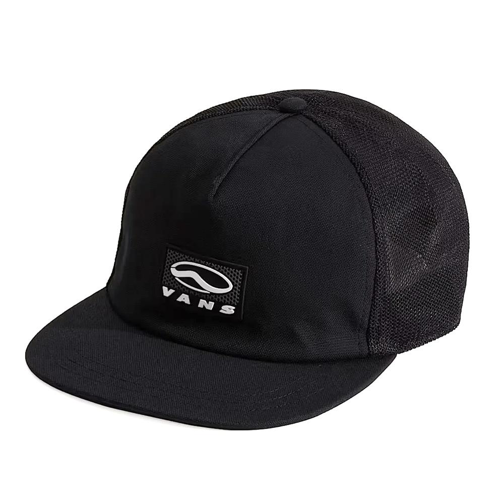 Vans Sidestripe Unstructured Trucker Cap - Black
