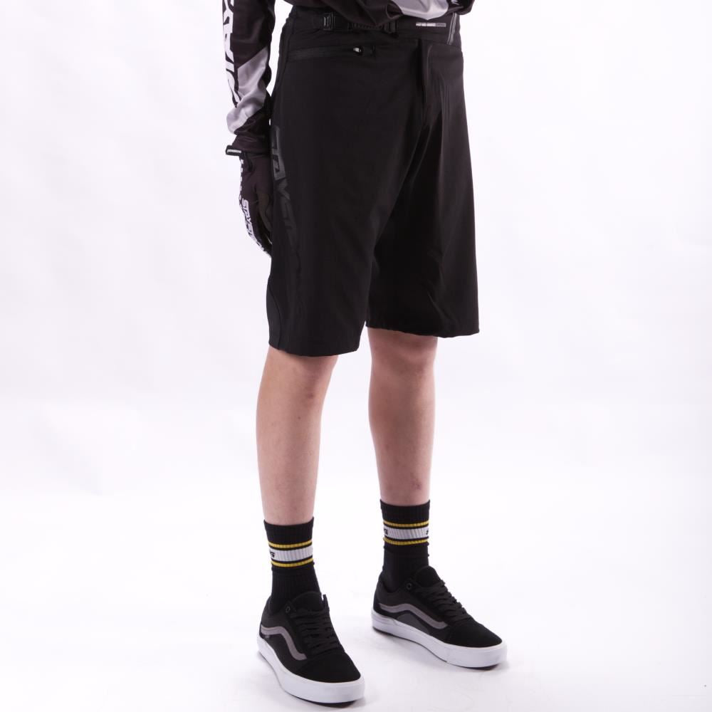 Stay Strong Youth V2 Race Shorts - Black/Black