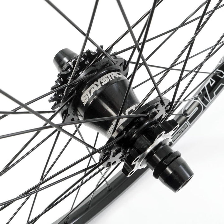Stay Strong Reactiv 2 20" Disc Race Wheelset - Black/ 1.5"