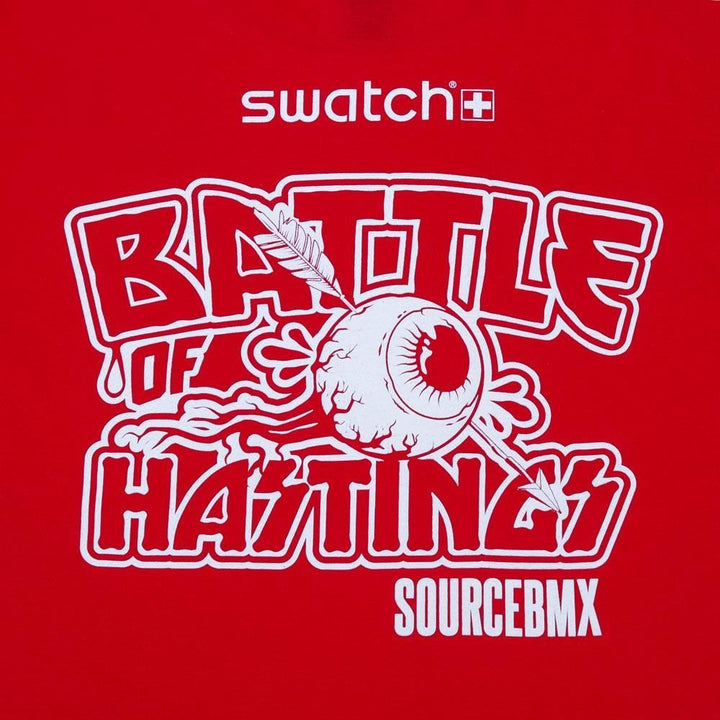 Source Battle Of Hastings 2023 Youth T-Shirt - Red